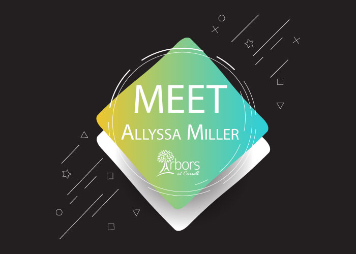 Allyssa Miller to the Arbors at Carroll Family